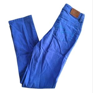 Nwot Justice Premium Blue Denim Jeans Size 12 Slim Girls